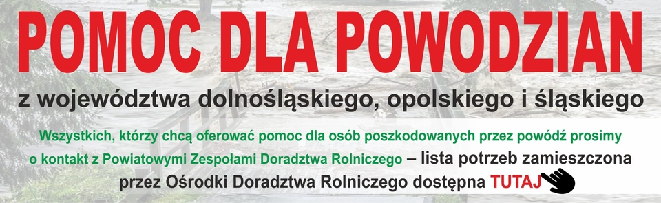 Pomoc dla powodzian