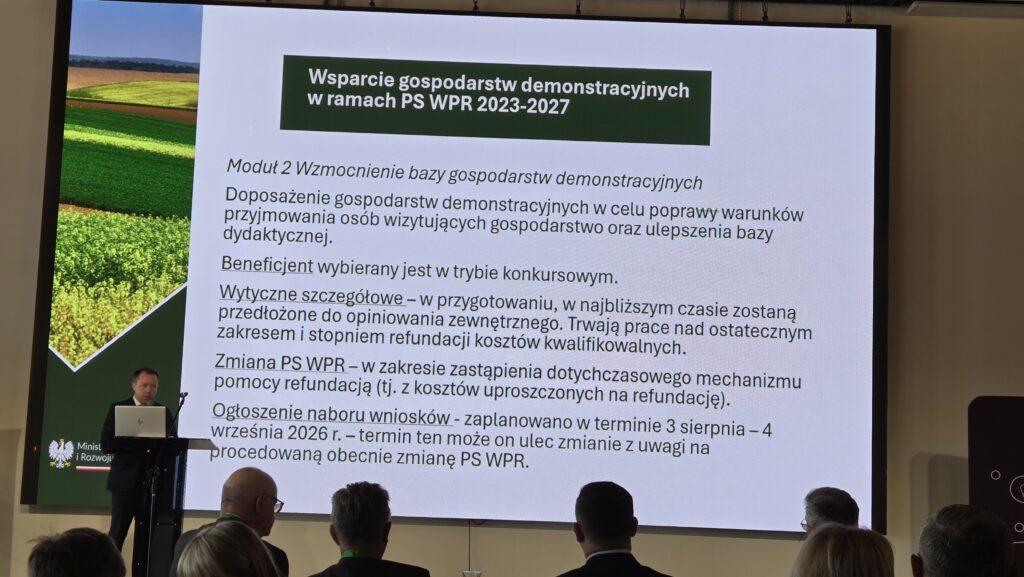 2. Blok II. Idea gospodarstw demonstracyjnych. Przedstawiciel Ministerstwa Rolnictwa i Rozwoju Wsi(1)
