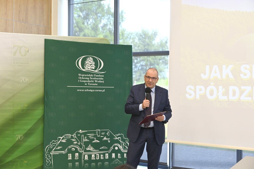Wypowiedz Prezesa Grzegorza Boronia z WFOŚiGW podczas konferencji