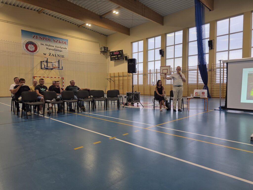 rolnicy podczas spotkania
