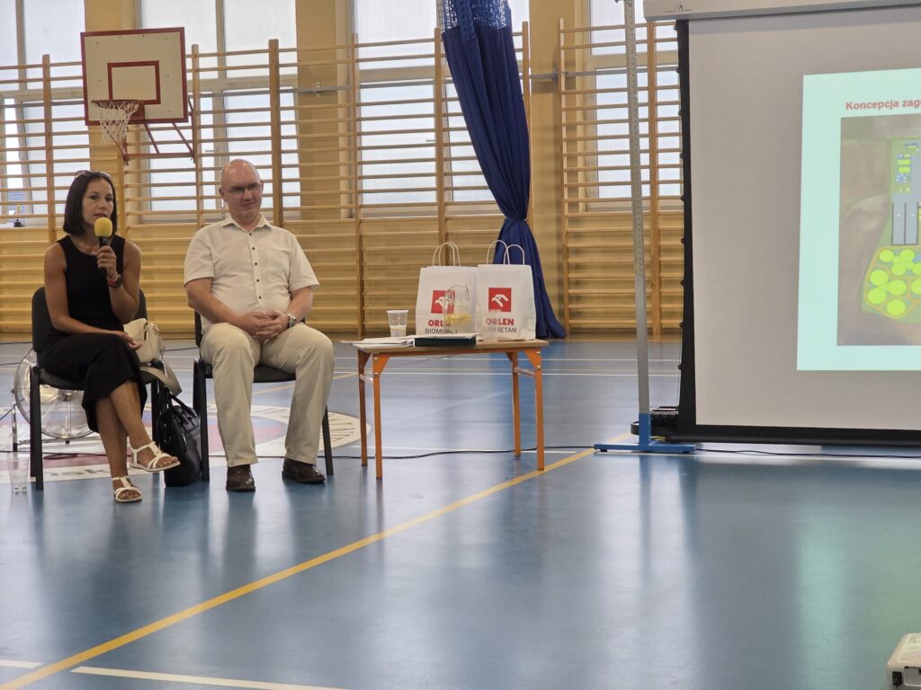 wypowiedź Pauliny Hinc z KPODR Minikowo podczas spotkania